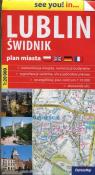 Opakowanie Lublin Świdnik plan miasta 1:20 000
