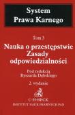 Okładka książki Nauka o przestępstwie Zasady odpowiedzialności Tom 3
