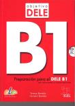 Objetivo Dele B1 Podręcznik + CD mp3. Autor: Teresa Bordon, Carmen Bordon. Dadada.pl Okładka książki Objetivo Dele B1 Podręcznik + CD mp3