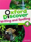 Oxford Discover 4 Writing and Spelling. Autor: Kathleen Kampa, Charles Vilina. Dadada.pl Okładka książki Oxford Discover 4 Writing and Spelling