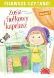 Pierwsze czytanki Zosia i fiołkowy kapelusz. Autor: Edyta Zarębska. Dadada.pl Okładka książki Pierwsze czytanki Zosia i fiołkowy kapelusz
