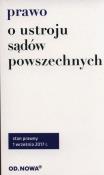 Prawo o ustroju sądów powszechnych 2017. Autor: Agnieszka Kaszok (oprac.). Dadada.pl Okładka książki Prawo o ustroju sądów powszechnych 2017