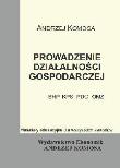 Okładka książki Prowadzenie działalności gosp.(BHP, KPS, PDG, OMZ)