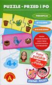 Opakowanie Puzzle Przed i po