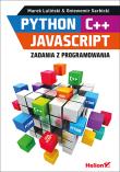 Okładka książki Python C++ JavaScript Zadania z programowania