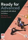 Ready for Advanced Coursebook with eBook. Autor: Roy Norris, Amanda French. Dadada.pl Okładka książki Ready for Advanced Coursebook with eBook