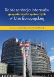 Reprezentacja interesów gospodarczych i społecznych w Unii Europejskiej. Autor: Kurczewska Urszula, Jasiecki Krzysztof. Dadada.pl Okładka książki Reprezentacja interesów gospodarczych i społecznych w Unii Europejskiej