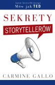 Sekrety storytellerów. Autor: Carmine Gallo. Dadada.pl Okładka książki Sekrety storytellerów