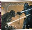 Star Wars Art Koncepty. Autor: Johnston Joe, Chiang Doug. Dadada.pl Okładka książki Star Wars Art Koncepty