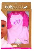 Opakowanie Ubranko Deluxe Fashion Boutique dla lalek do 46cm różowe Love