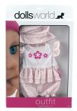 Opakowanie Ubranko dla lalki Deluxe 41 cm kwiatki