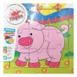 Opakowanie Układanka drewniana świnka