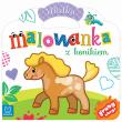 Wielka malowanka z konikiem. Autor: Opracowanie zbiorowe. Dadada.pl Okładka książki Wielka malowanka z konikiem