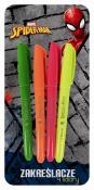 Opakowanie Zakreślacze 4 kolory Spider-Man