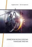 Zewnętrzne bezpieczeństwo finansowe państwa. Autor: Redo Magdalena, Siemiątkowski Piotr. Dadada.pl Okładka książki Zewnętrzne bezpieczeństwo finansowe państwa