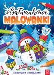Bałwankowe malowanki. Książeczka z naklejkami. Autor: Opracowanie zbiorowe. Dadada.pl Okładka książki Bałwankowe malowanki. Książeczka z naklejkami