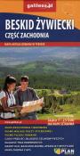 Okładka książki Beskid Żywiecki część zachodnia mapa 1:25 000