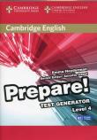 Opakowanie Cambridge English Prepare! 4 Test Generator CD-ROM