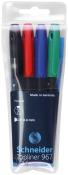 Cienkopisy Schneider Topliner 967 4 sztuki. Wydawca: PBS Connect Polska. Dadada.pl Opakowanie Cienkopisy Schneider Topliner 967 4 sztuki