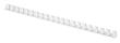 Opakowanie Grzbiety do bindowania Office Products A4 10 mm plastikowe 100 sztuk białe