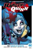 Harley Quinn Umrzeć ze śmiechem, T.1. Autor: Opracowanie zbiorowe. Dadada.pl Okładka książki Harley Quinn Umrzeć ze śmiechem, T.1