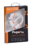 Opakowanie Kabel 4 w 1 PLUG&PLAY