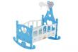 Opakowanie Łóżeczko kołyska dla lalek nr3 niebieskie 8 elementów