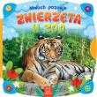 Maluch poznaje zwierzęta w zoo. Autor: Opracowanie zbiorowe. Dadada.pl Okładka książki Maluch poznaje zwierzęta w zoo