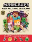 Okładka książki Minecraft. Album przetrwania z naklejkami