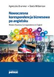 Nowoczesna korespondencja biznesowa po angielsku. Autor: Agnieszka Drummer, Beata Williamson. Dadada.pl Okładka książki Nowoczesna korespondencja biznesowa po angielsku