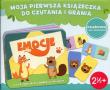 Okładka książki O lisa złościach u bobra w gościach Moja pierwsza książeczka do czytania i grania