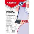 Opakowanie Okładki do bindowania Office Products A4 PVC 100 sztuk niebieska/transparentna