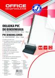 Opakowanie Okładki do bindowania Office Products PVC A4 transparentny