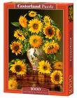 Opakowanie Puzzle 1000 Sunflowers in a Peacock Vase