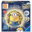 Opakowanie Puzzle 3D Minionki kuliste 72 Lampka
