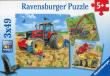 Opakowanie Puzzle 3x49 Ogromne maszyny
