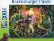 Opakowanie Puzzle XXL 200 Rodzina wilków w słońcu