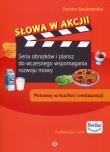 Słowa w akcji Potrawy w kuchni i restauracji. Autor: Dorota Szubstarska. Dadada.pl Okładka książki Słowa w akcji Potrawy w kuchni i restauracji