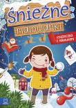 Śnieżne malowanki. Książeczka z naklejkami. Autor: Opracowanie zbiorowe. Dadada.pl Okładka książki Śnieżne malowanki. Książeczka z naklejkami