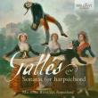 SONATAS FOR HARPSICHORD. Autor: GALLES. Dadada.pl Okładka książki SONATAS FOR HARPSICHORD