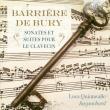 Sonates et suites pour le clavecin. Autor: BARRIERE DE BURY. Dadada.pl Okładka książki Sonates et suites pour le clavecin