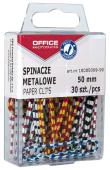 Opakowanie Spinacze metalowe 50mm 30 sztuk