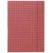 Opakowanie Teczka z gumką A4 czerwona w kratę