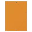 Opakowanie Teczka z gumką Preszpan A4 pomarańczowa