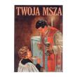 Twoja Msza - komiks. Autor: Demetrius Manousos OFMCap. Dadada.pl Okładka książki Twoja Msza - komiks