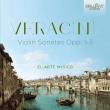 VIOLIN SONATAS OP.1-3. Autor: VERACINI F.M.. Dadada.pl Okładka książki VIOLIN SONATAS OP.1-3
