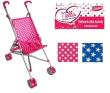 Opakowanie Wózek dla lalek metalowy 64cm parasolka