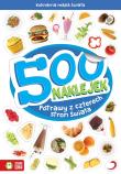 Okładka książki 500 naklejek. Potrawy z czterech stron świata