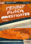 Angielski kryminał z ćwiczeniami Penny Black Investigates. Autor: Greg Gajek. Dadada.pl Okładka książki Angielski kryminał z ćwiczeniami Penny Black Investigates
