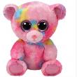 Opakowanie Beanie Boos Franky - kolorowy miś 15 cm